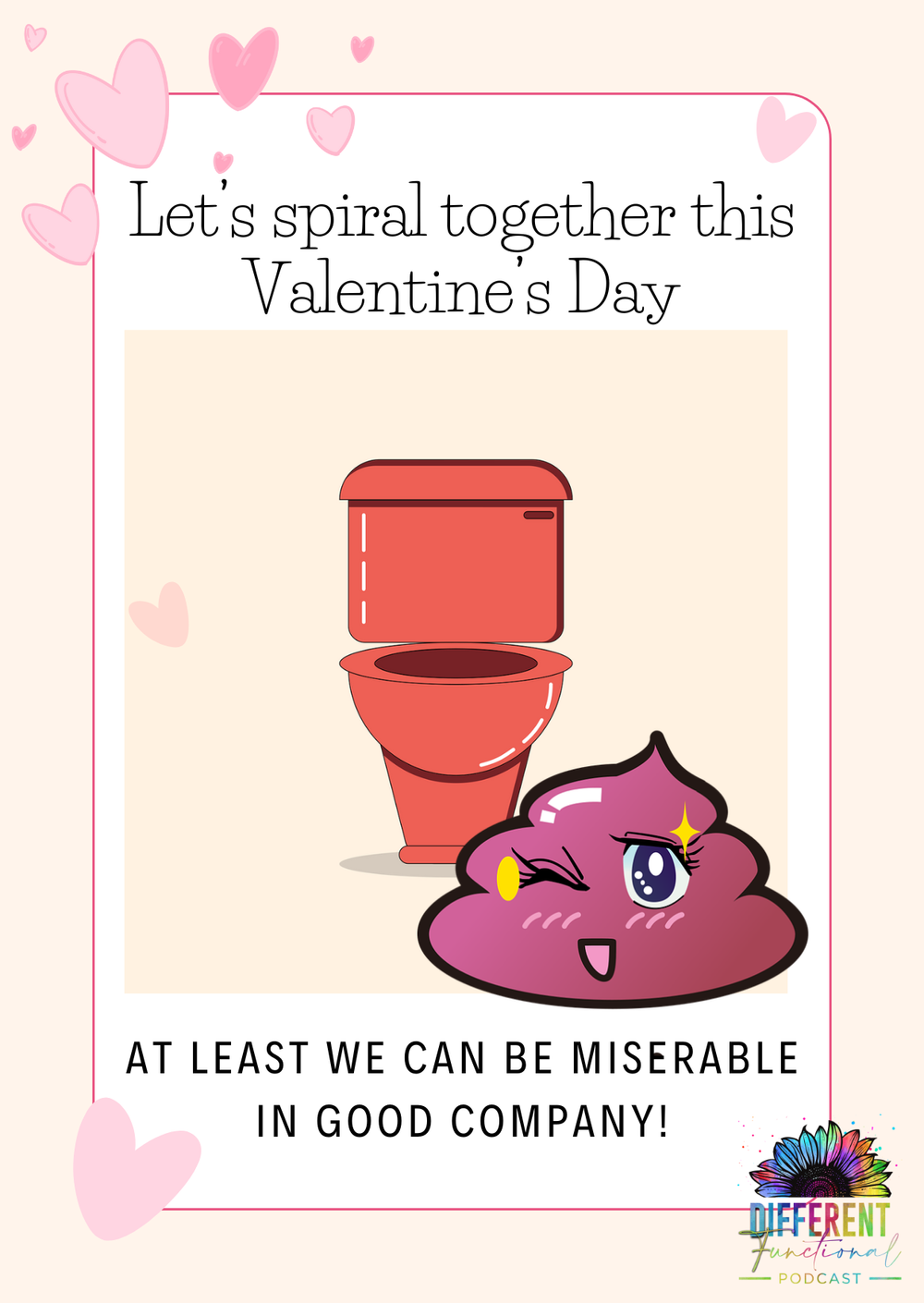 Different Functional Podcast Valentine's Day Cards — Different
